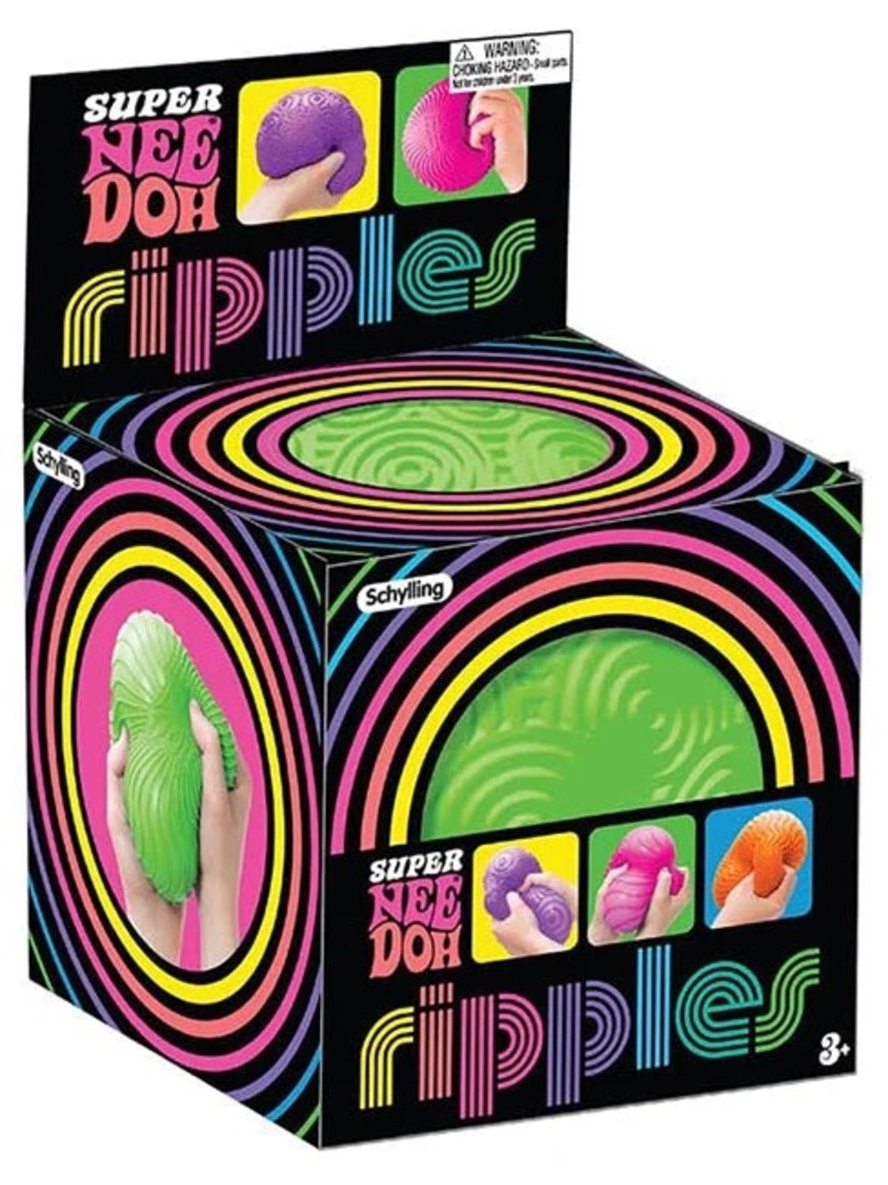 💚 Super NeeDoh Ripples – Green | New in Box